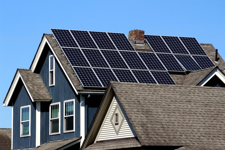 Solar panel installation